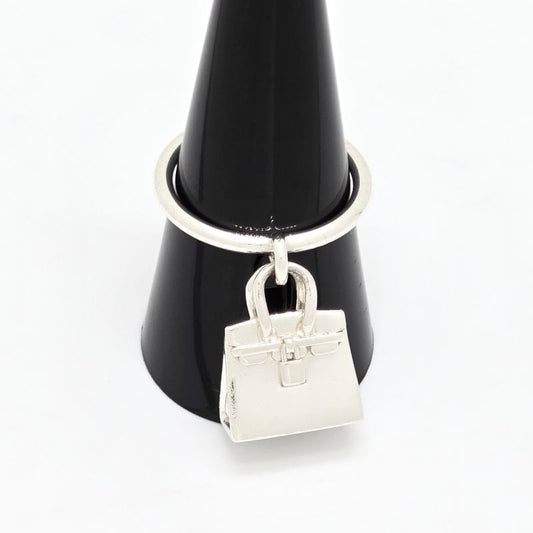 Hermes Kelly Amulet Ring 55 Approx Size 145 Star Ring Silver Sv925 80g 974fi