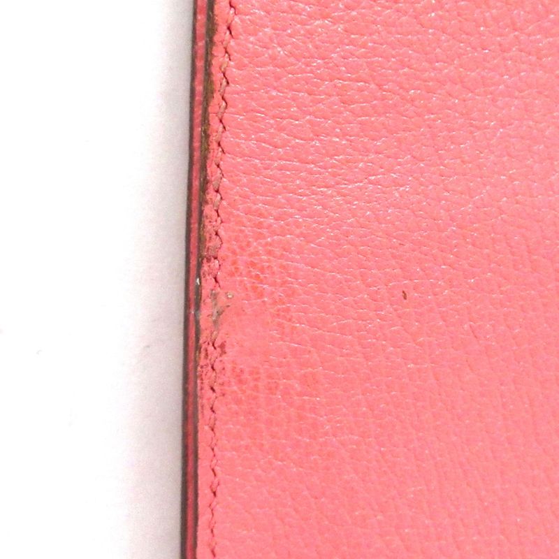 Hermes Wallet Remix Combine Pink Silver Hardware /L Zipper
