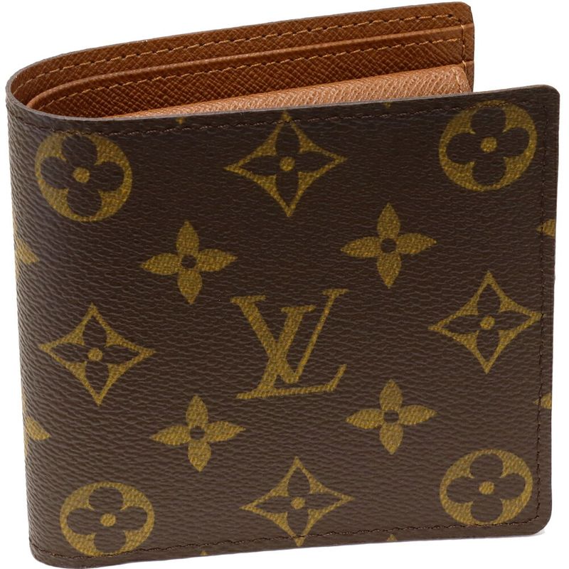 Louis Vuitton Monogram Portefeuille Marco Wallet With Coin Purse M61675