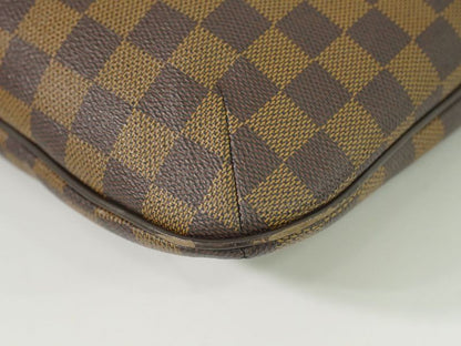 Authentic Louis Vuitton LV Bloomsbury PM Damier Ebène Shoulder Bag Pochette
