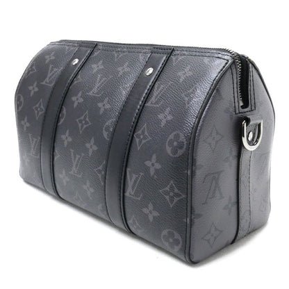 Louis Vuitton City Keepall Shoulder Bag Monogram Eclipse M45936 IC Chip Men's