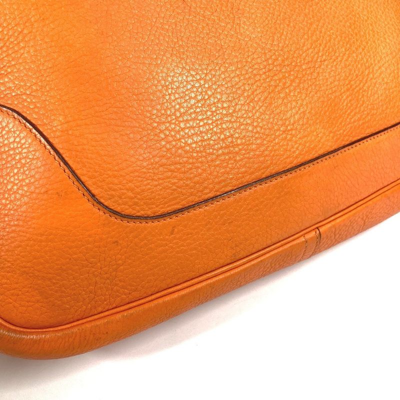 Hermes Shoulder Bag Trim 35 Trim 35 Leather Orange