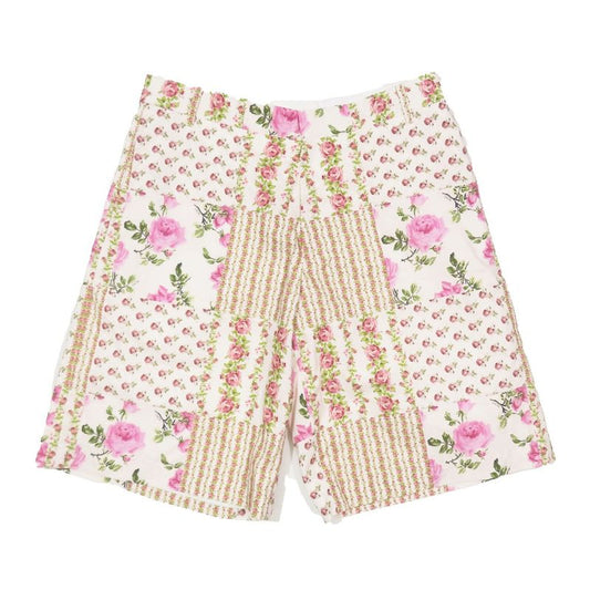 Unused 22AW DIOR Patchwork Short Half Pants Floral Rose Semi-wide 293c170b5680