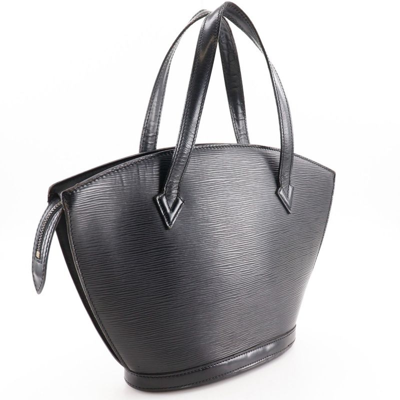 Louis Vuitton Saint-jacques PM M52272 Epi Leather Noir Black Vi0963 Ladies