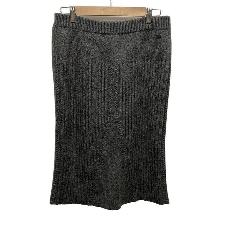 Chanel Skirt Size 42 L Women's P54858 Gray