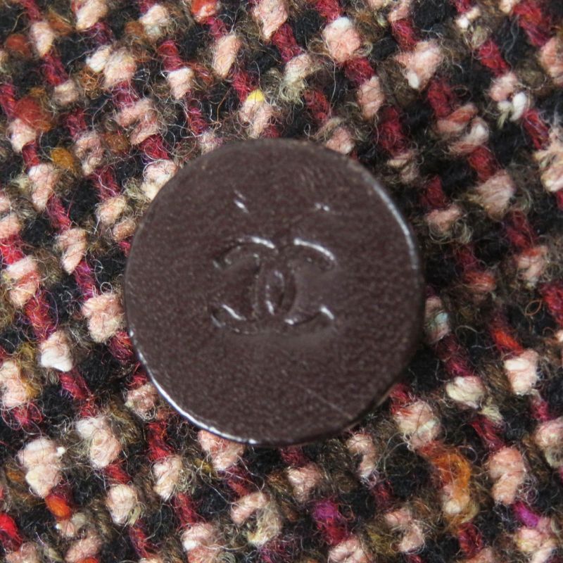 CHANEL Vintage 01A P18117 100% Wool With 100% Silk Lining Cocomer Cles With