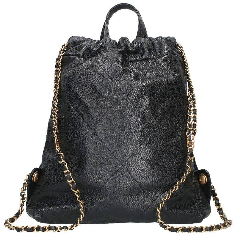 Chanel As3859 Chanel22 Caviar Skin Chain Backpack For Women