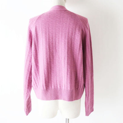 Hermes 23SS Hermes 3e2713db Women's H Jacquard Knit Cardigan With Sellier