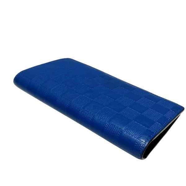 Louis Vuitton Damier Infini Portefeuille Blazer N60081 Bifold Wallet Long