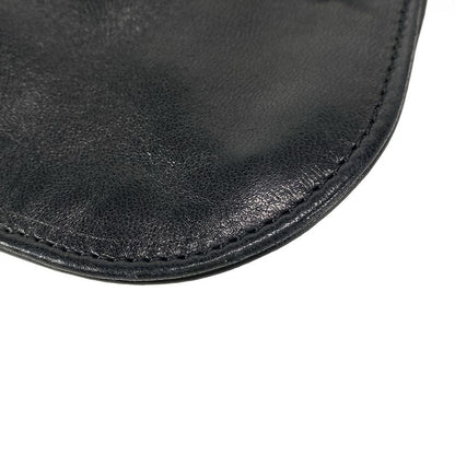 Chanel Shoulder Bag Jacket Black Silver Hardware / Coco Mark / Matelasse