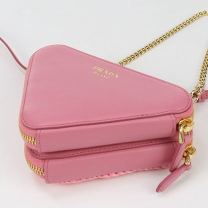 Prada Crochet Mini Pouch Pr88074 Shoulder Bag Raffia Crochet Mini Pouch Women