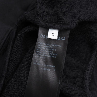 2022Balenciaga Destroyed Logo Hoodie Size S Logo Print Aged 20250722 Ra5608