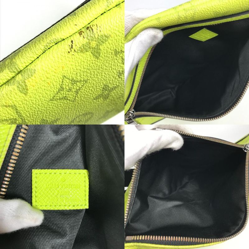 Louis Vuitton Body Bag Duo Su Ring Bag M30945 Monogram Canvas Jeanne Yellow