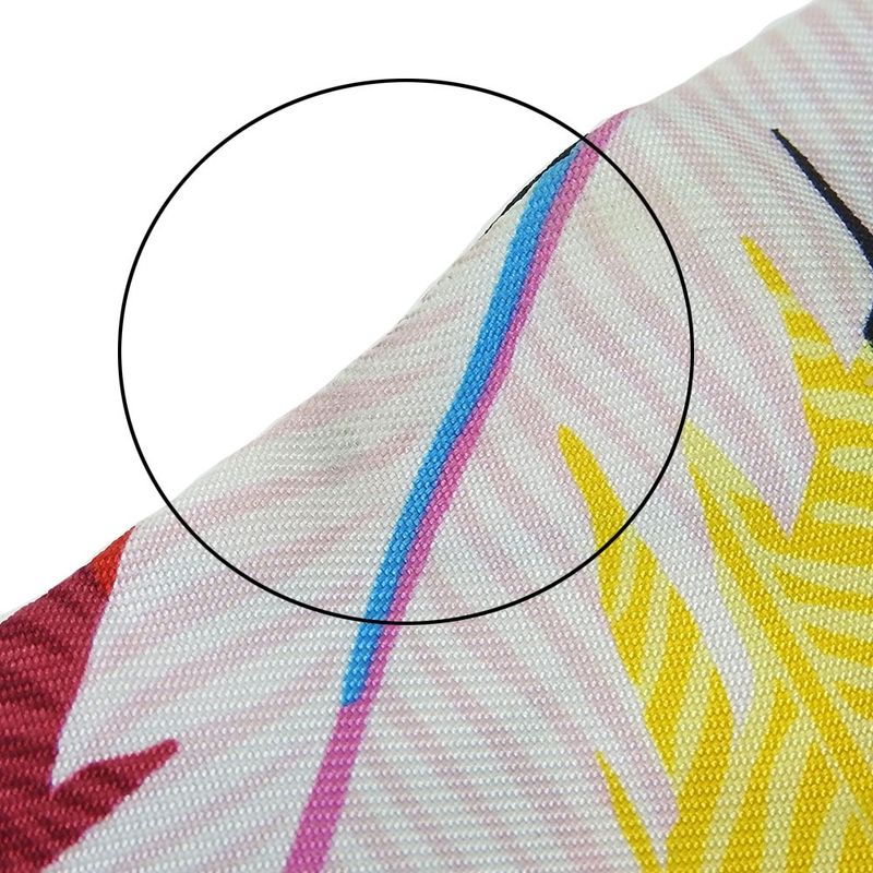 Hermes Twille Scarf Jaguar Quetzal 100% Silk Green Red Blue Multicolor Small