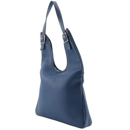 Hermes Masai PM Taurillon Clemence Blue □F Ladies Shoulder Bag