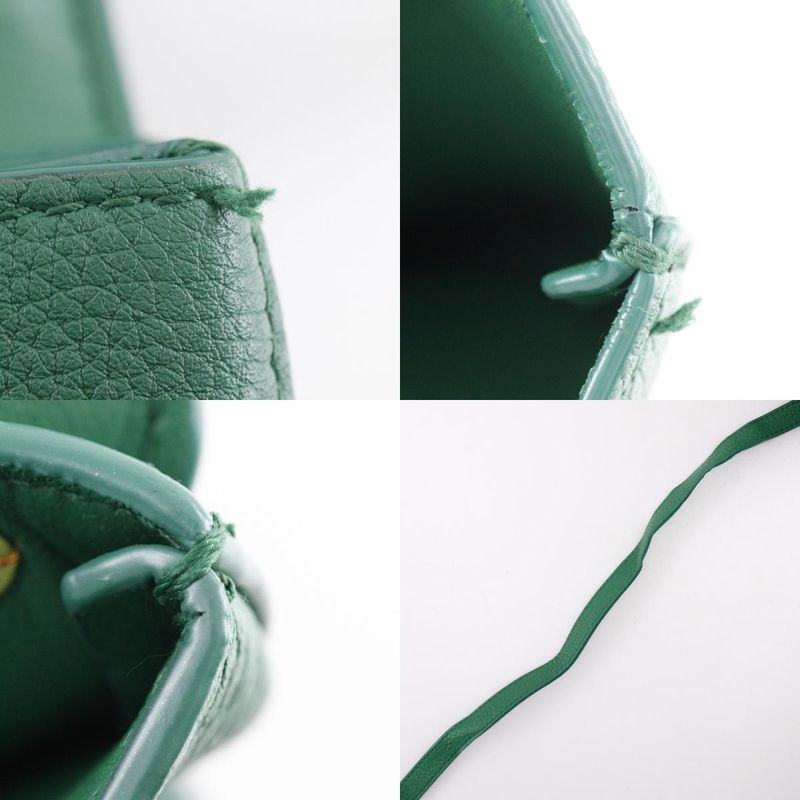 Bottega Veneta Bottega Veneta Mount Envelope 2WAY Chain Shoulder Leather Green