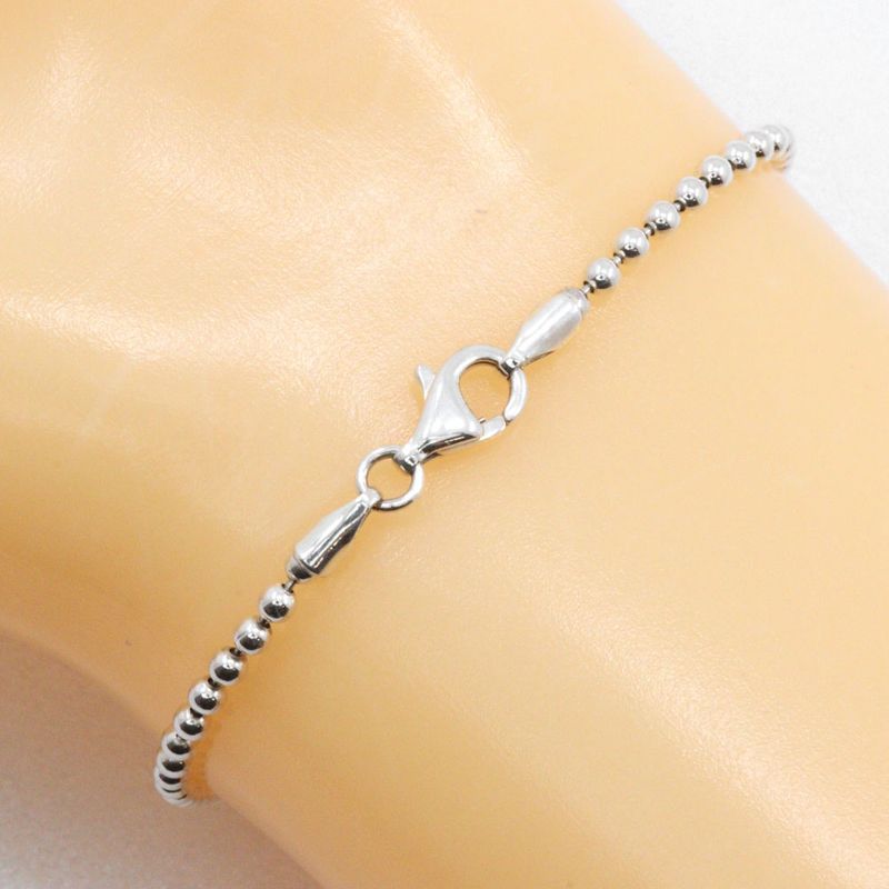 Gucci Logo Plated Silver 925 Unisex 7.0g Bracelet