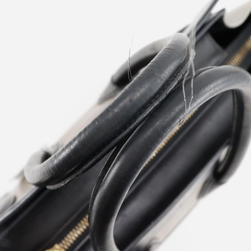 Celine Luggage Micro Shopper Calf Brown Women's Handbag