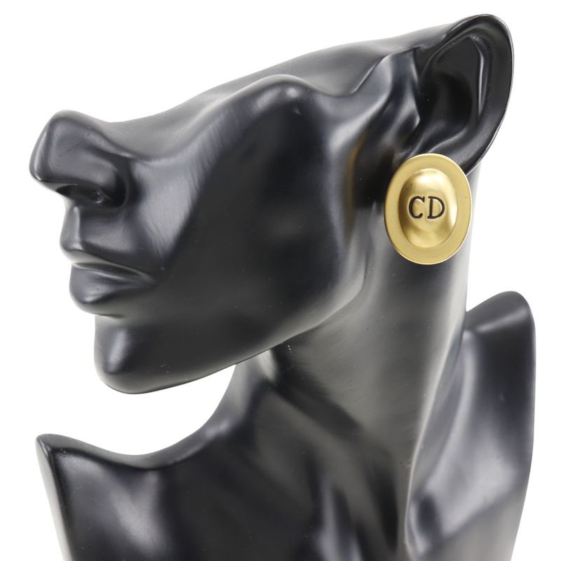 [dior] Christian Dior Vintage Gold Plated Ladies 19.4g Earring