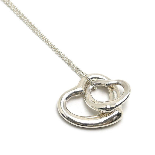Tiffany & Co Tiffany & Co Double Open Heart Necklace Sv925