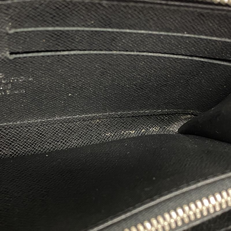 Louis Vuitton Epi Zippy Wallet M61857 Noir Black Men Women Unisex