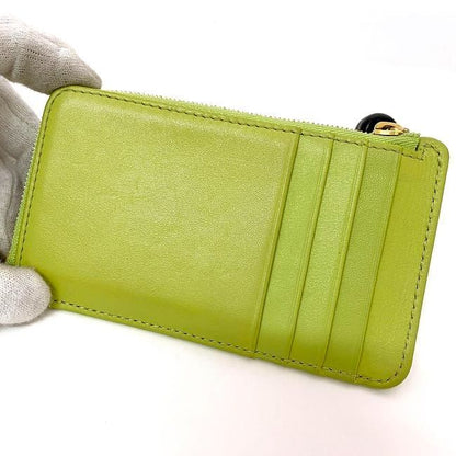 Loewe Coin Card Case F21870 Light Green Anise