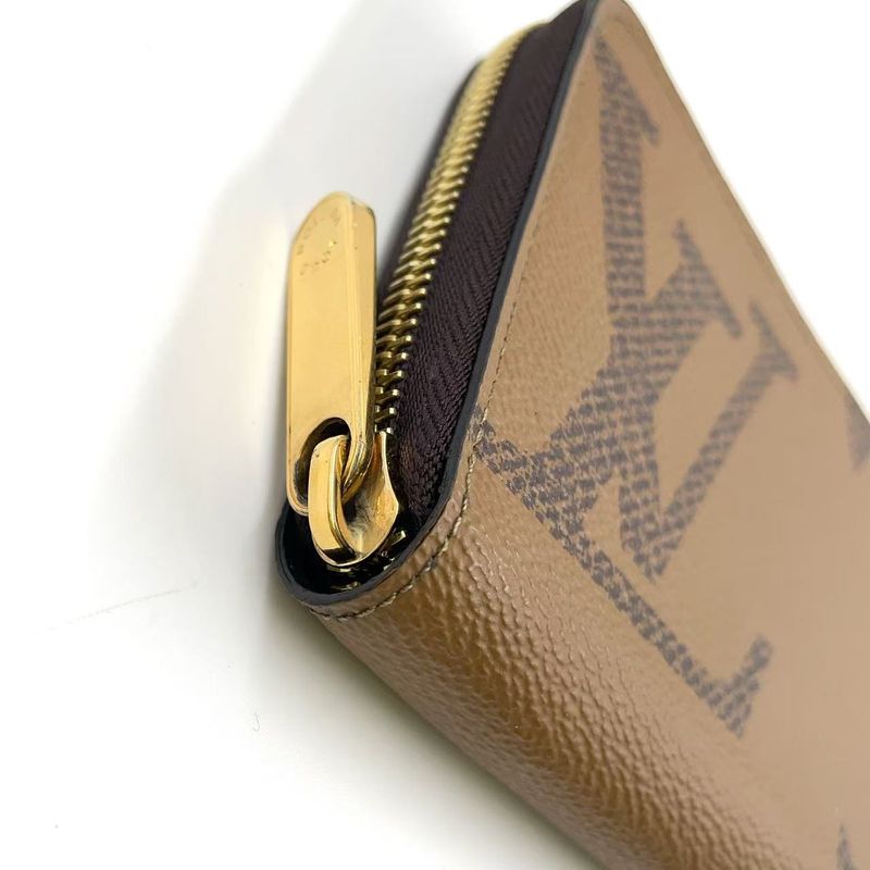Louis Vuitton Zippy Wallet Monogram Giant Monogram Giant Leather ×PVC Light