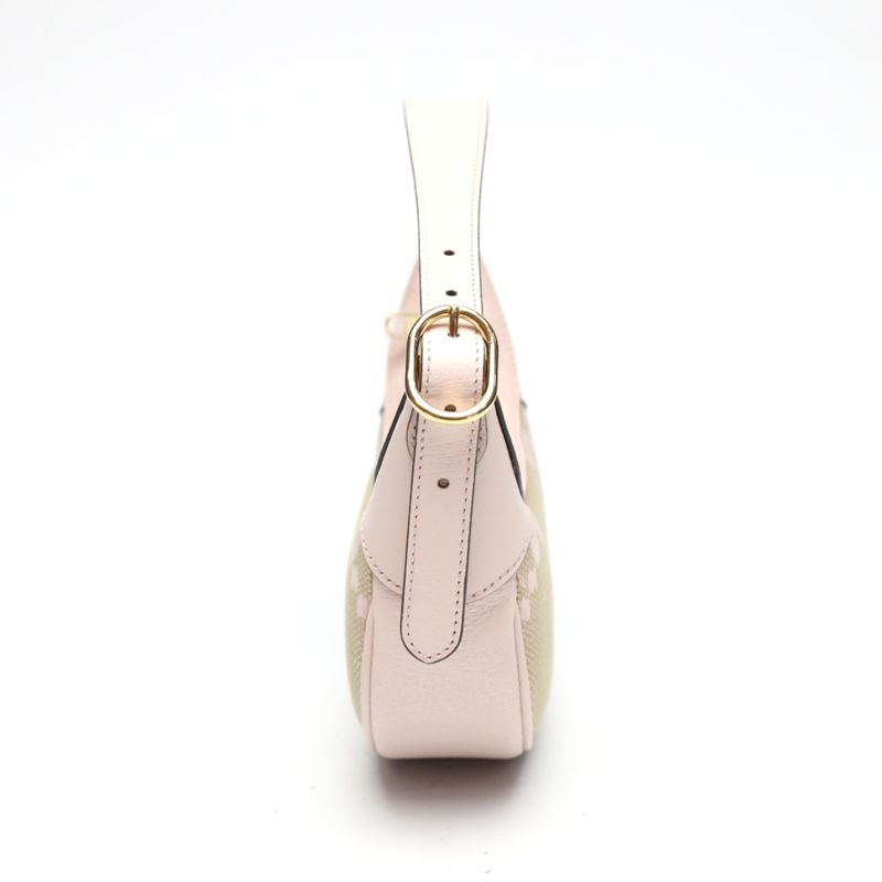 Gucci 658551 Ophidia Jumbo GG One Shoulder Mini Bag Handbag Gucci Pink