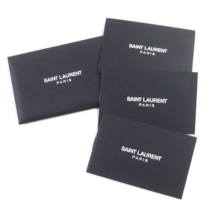  Saint Laurent Paris 617481 Rive Gauche Logo Canvas Leather Tote Bag Beige