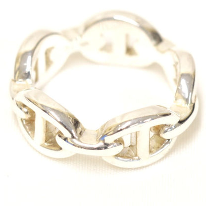 925 Silver Hermes Chaine D'ancre Ancienne Ring #51 Ring Size 11