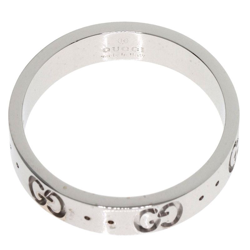 Gucci Icon #11 Ring - 18K White Gold Ladies