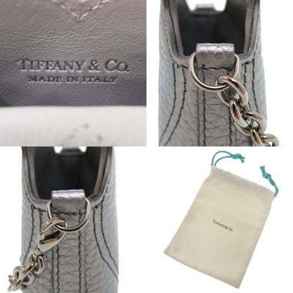 Tiffany & Co Return To Tiffany & Co Tote Leather Silver Micro Tote 0059 Tiffany