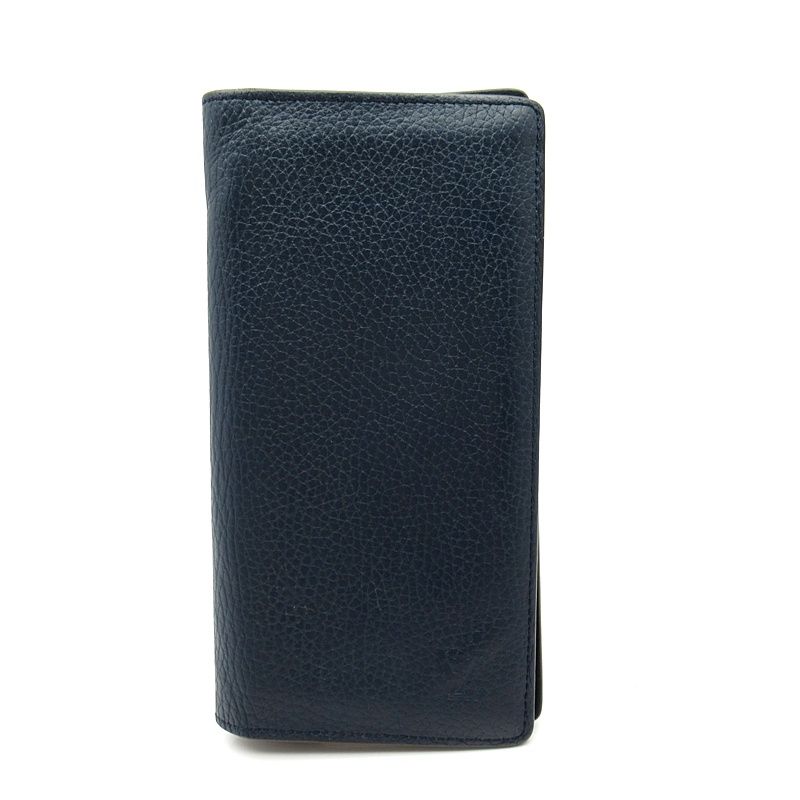 Louis Vuitton Portefeuille Brazza M58818 Taurillon Leather Men's Océan