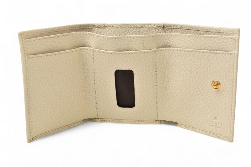 Gucci Mini Wallet Trifold Gucci Folded Wallet 524672 Petite Marmont Petite