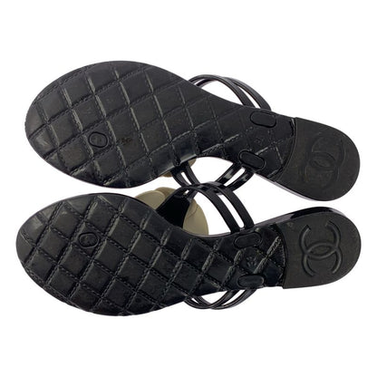Chanel | Camellia Corsage Coco Mark Flip Flops