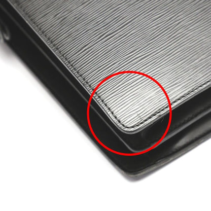 Louis Vuitton M54352 Epi Briefcase Fermoir Business Bag Louis Vuitton Black