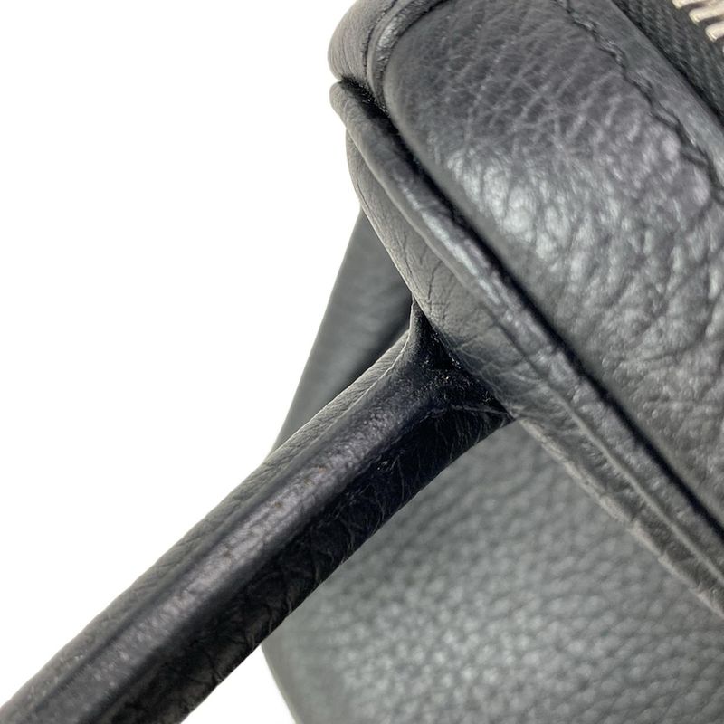 Hermes Shoulder Bag Lindy 30 Black Silver Hardware