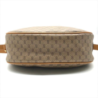 Gucci Vintage Micro GG Shoulder Bag Sherry Line Brown