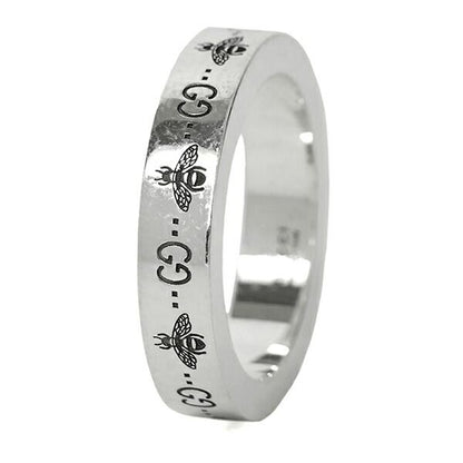 Gucci Ring GG & Bee Silver