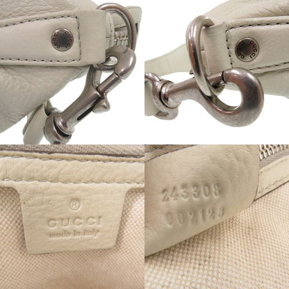 Gucci One Shoulder Bag Messenger Bag 243308 002123 Leather Ivory 0960 Gucci