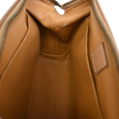 Celine Pouch Macadam PVC Leather Brown 04ka884