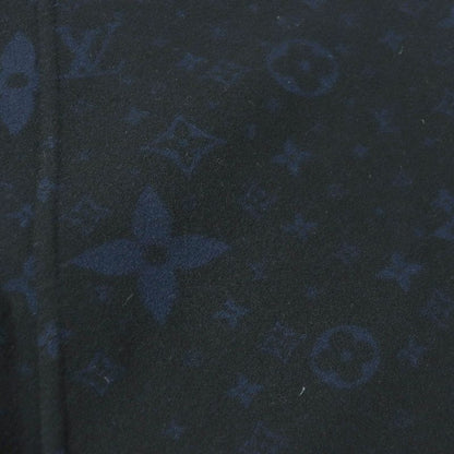 Louis Vuitton 20AW Wool Lined Giant Monogram Double Face Chester Coat Navy 52