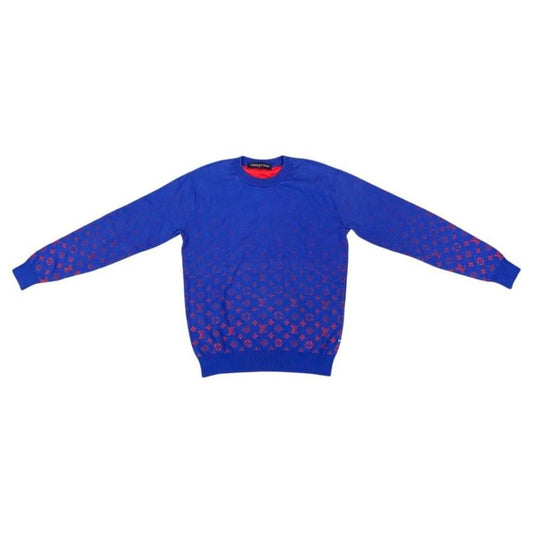 (no Significant Marks Or Stains) Louis Vuitton Sweater Gradient Crewneck Knit