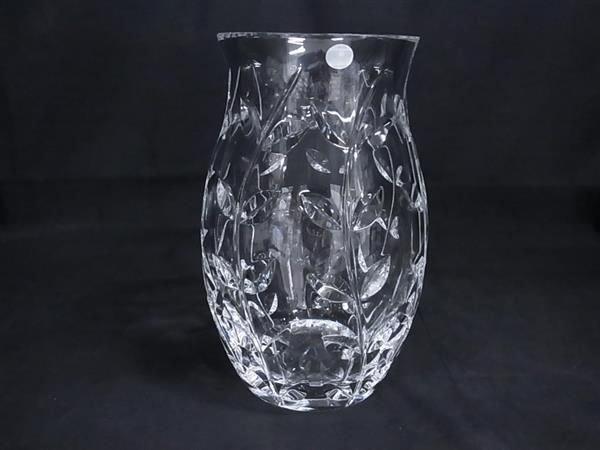 Tiffany & Co Tiffany & Co Floral VINE Crystal Jar Vase Vase Of Flowers