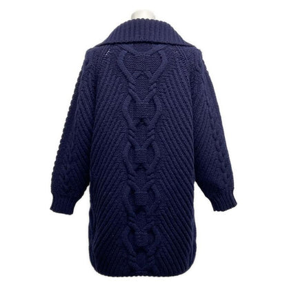Chanel Long Sleeved Sweater Size 34 S Women - P59162 Dark Navy Cashmere Blend /