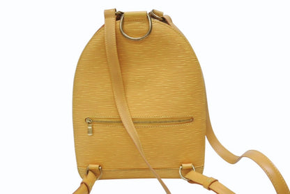 Louis Vuitton Epi Mabillon Backpack Tassili Yellow — view 3