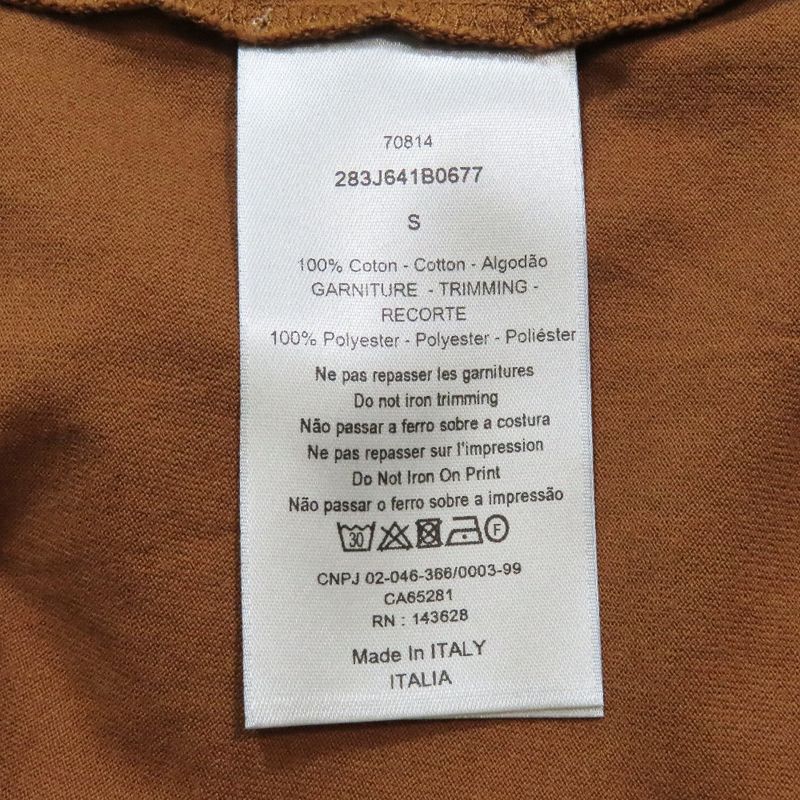 Unused 22aw Dior X Travis Scott Travis Scott Cactus Jack Cactus Jack T-Shirt