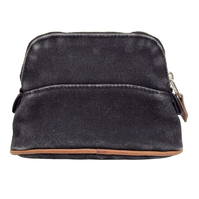 Hermes Pouch Bolide Pouch 15 Black Leather