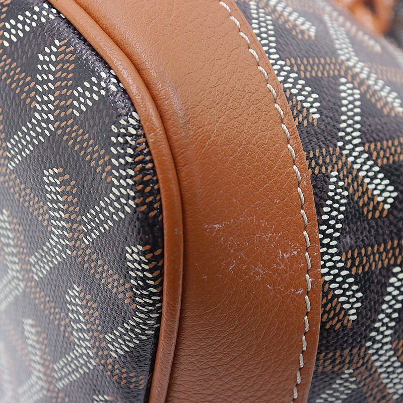 Goyard Petit Flo Bucket Bag Shoulder Bag Brown