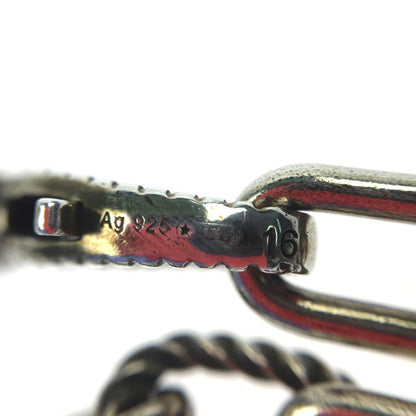 Gucci Interlocking G Bracelet Silver925 Size 16